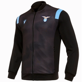ink boot Lazio soccer pre-match presentation jacket 2021 - Macron