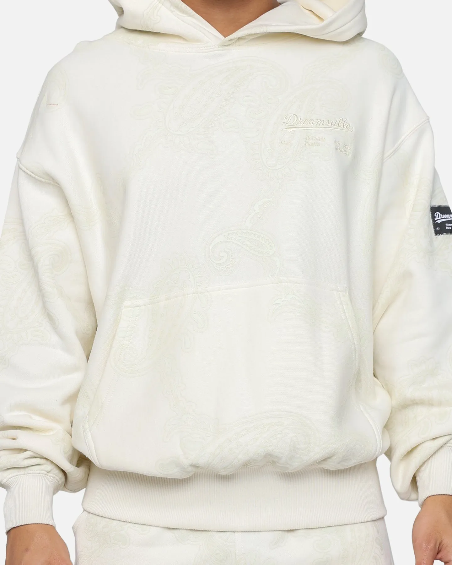 CompressionFit Dreamville Records Hoodie Cream