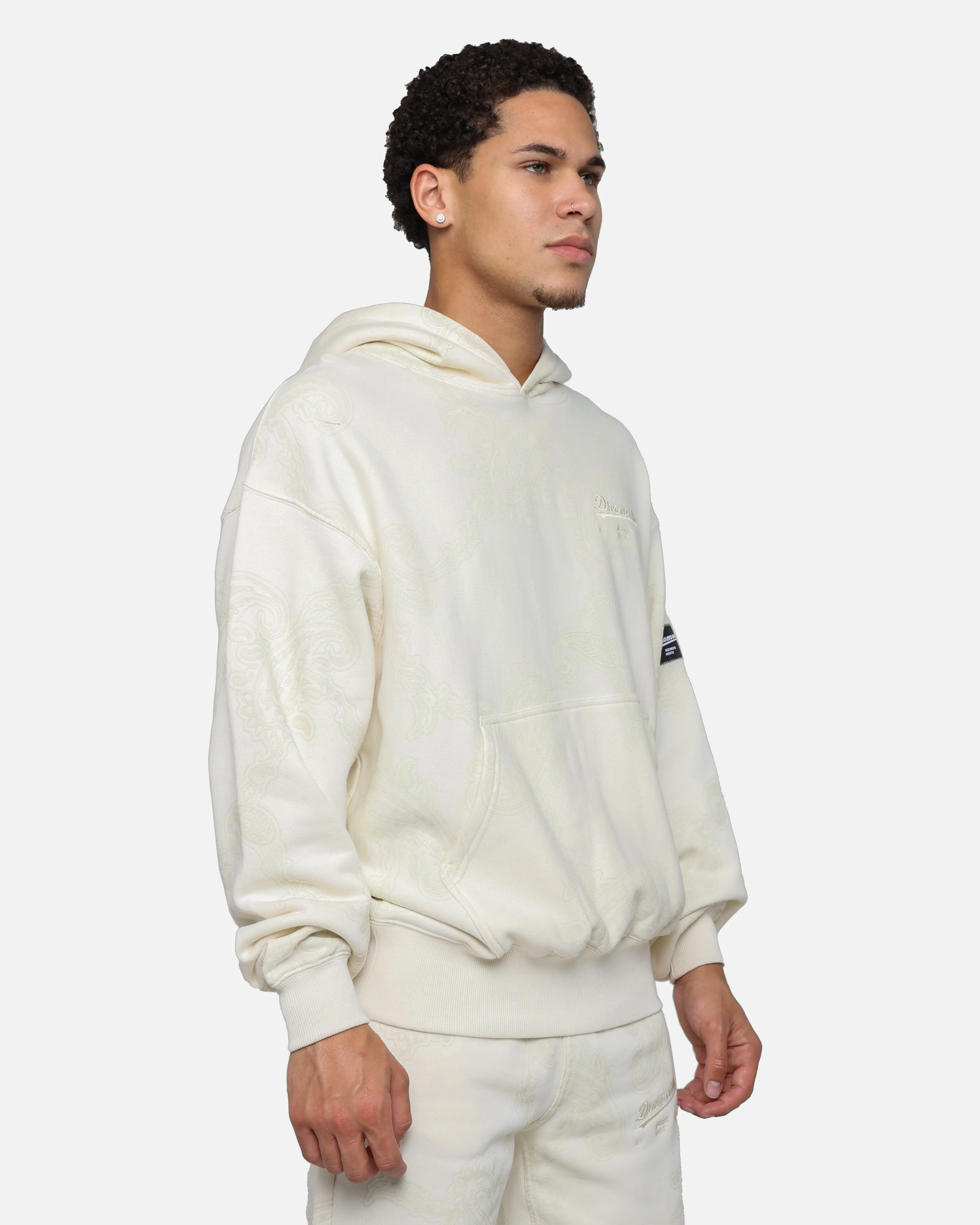 Dreamville Records Hoodie Cream Display Improve