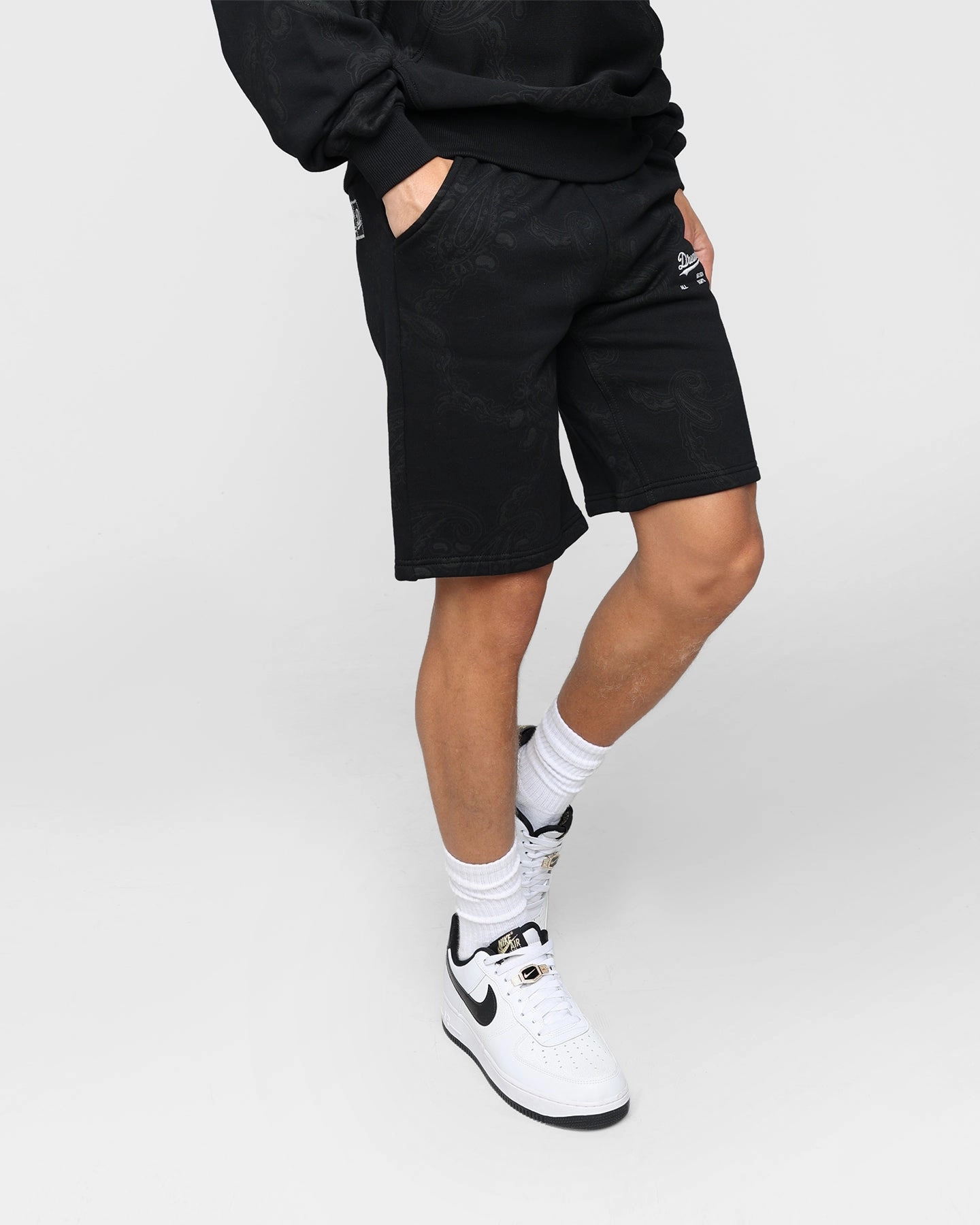Snag Free Material Dreamville Records Sweatshorts Black