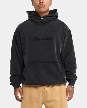 Dreamville Tonal Hoodie Black Wash Wombat like