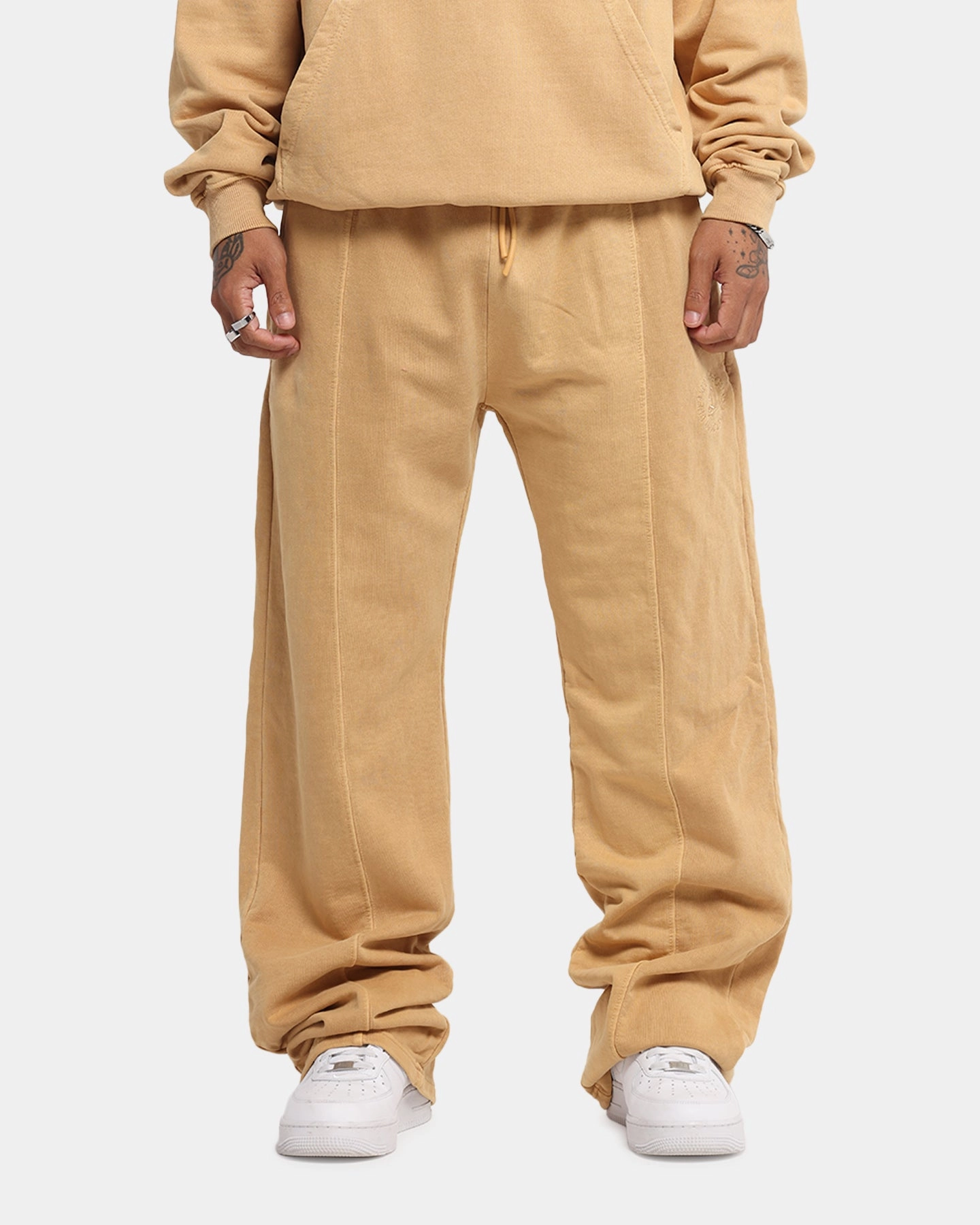 Dreamville Tonal Sweatpants Sand Wash Anti Snag Fabric