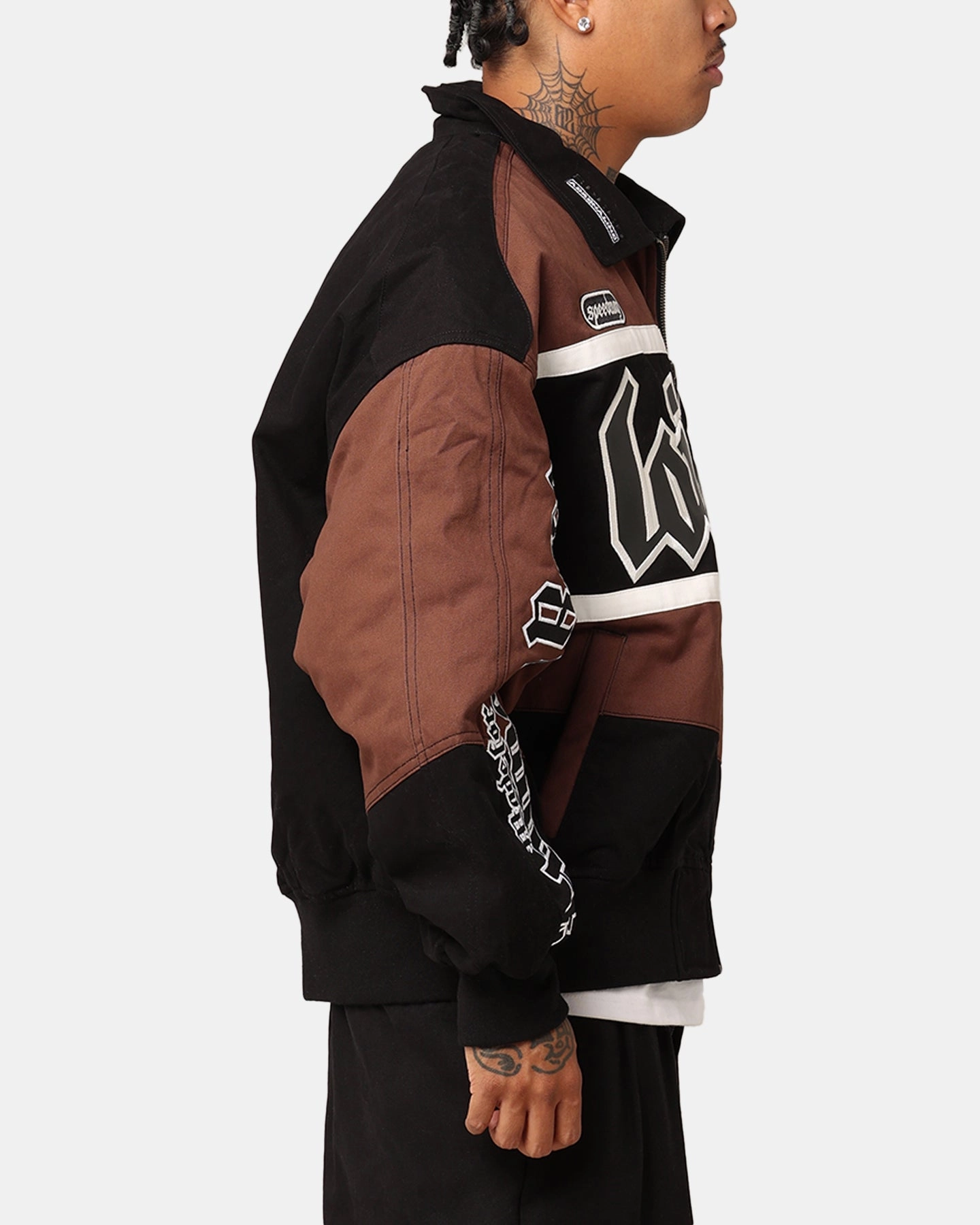 Faith Loiter Drift Circuit Jacket Brown