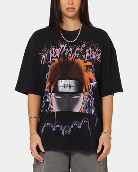 cycling outfit 73 Studio X Naruto Shippuden Paths Of Pain Vintage T-Shirt Black Acidwash