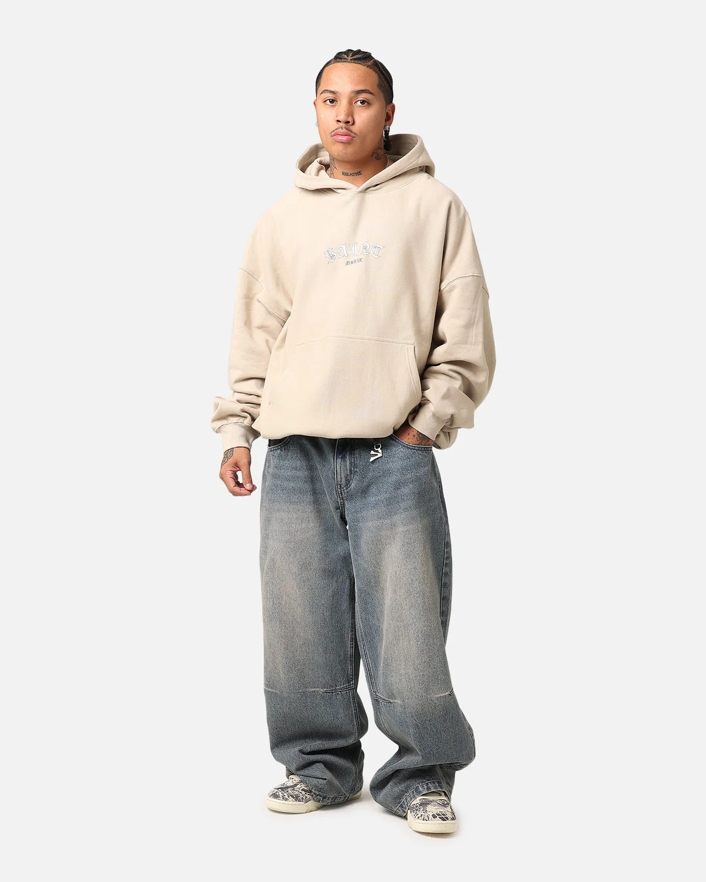 Spread Gel Saint Morta Year Of The Dragon Hoodie Stone