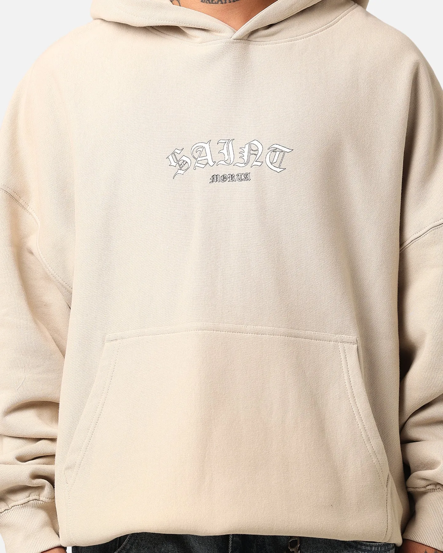 Outdoor Fashion Saint Morta Year Of The Dragon Hoodie Stone