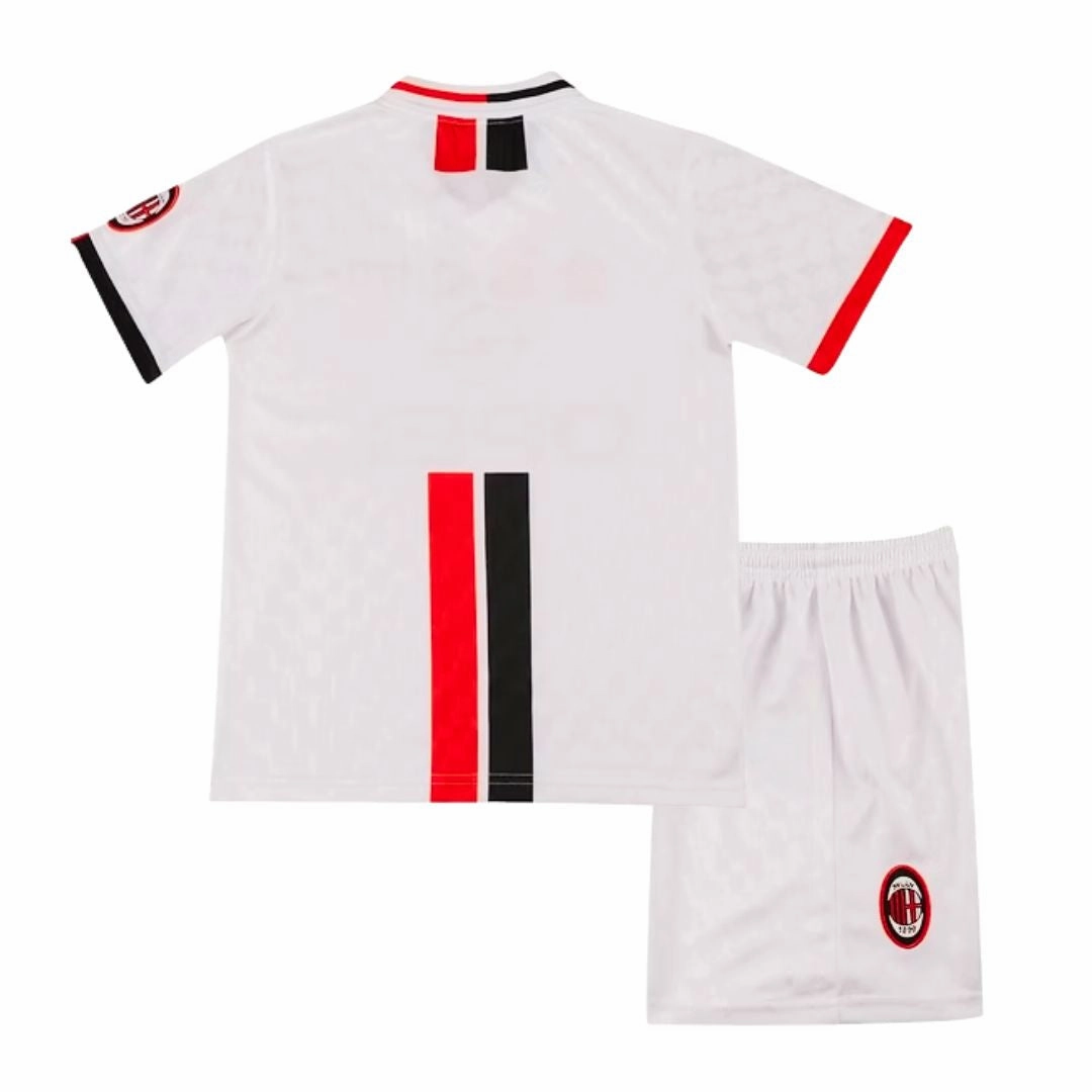 Comfort Fit Collar 1996/97 AC Milan Away Jersey Kids Retro Edition