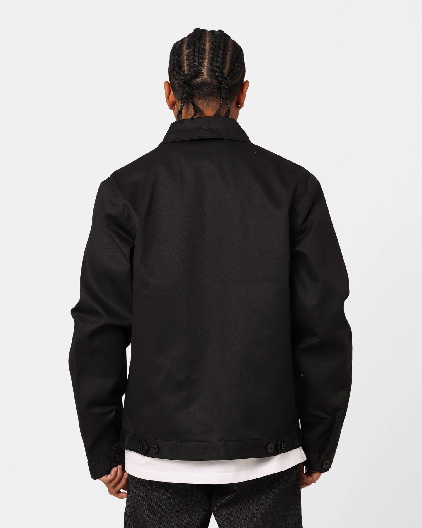 Dickies Unlined Eisenhower Jacket Black futuristic