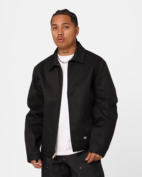 Elderly Classic Fit Dickies Unlined Eisenhower Jacket Black