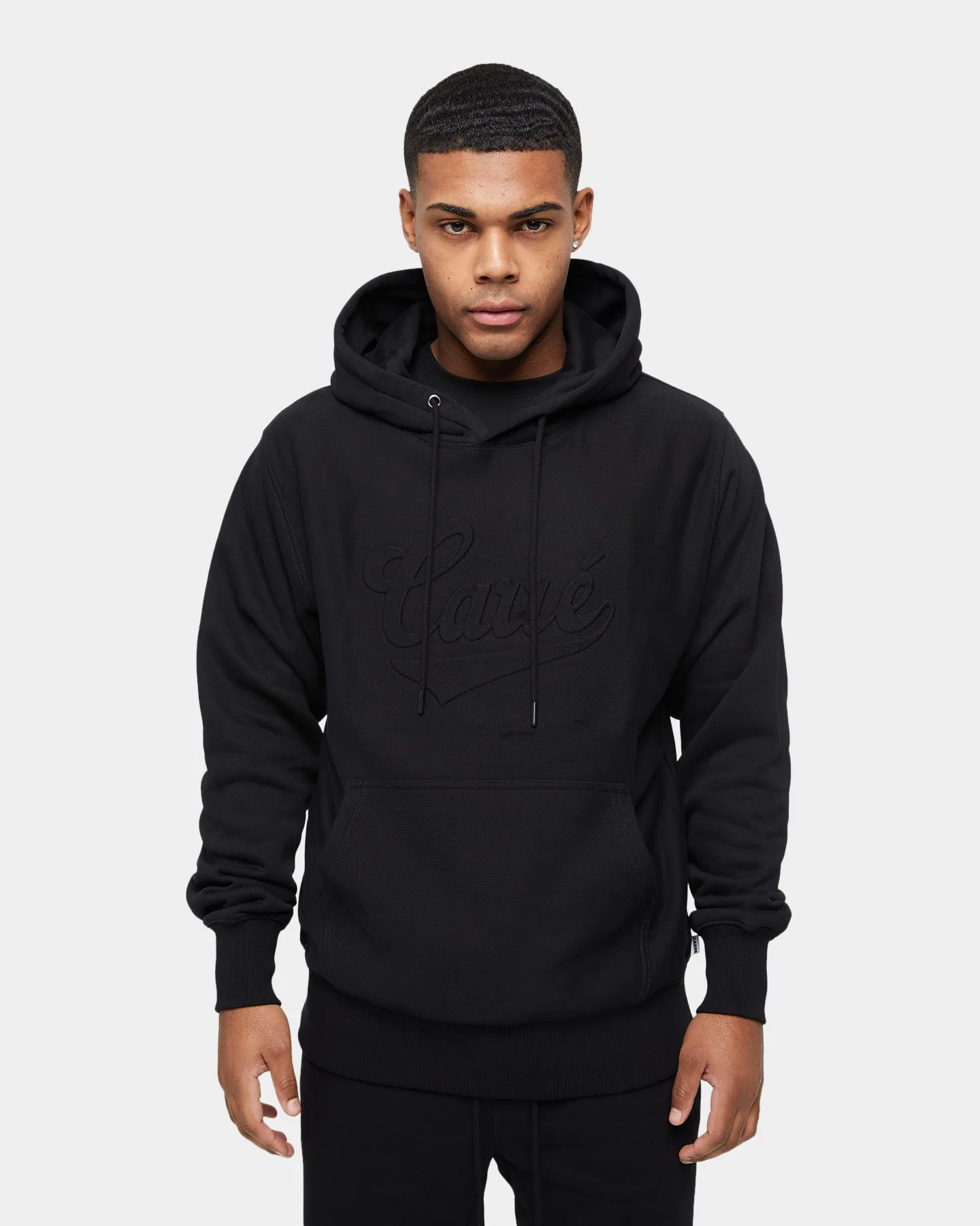 Interchangeable Collar System Sporty Look Carre Forme CLS Hoodie Black