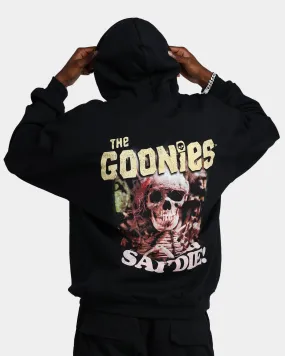Goat Crew X The Goonies Goonies Hoodie Black Denim Non Restrictive Cut