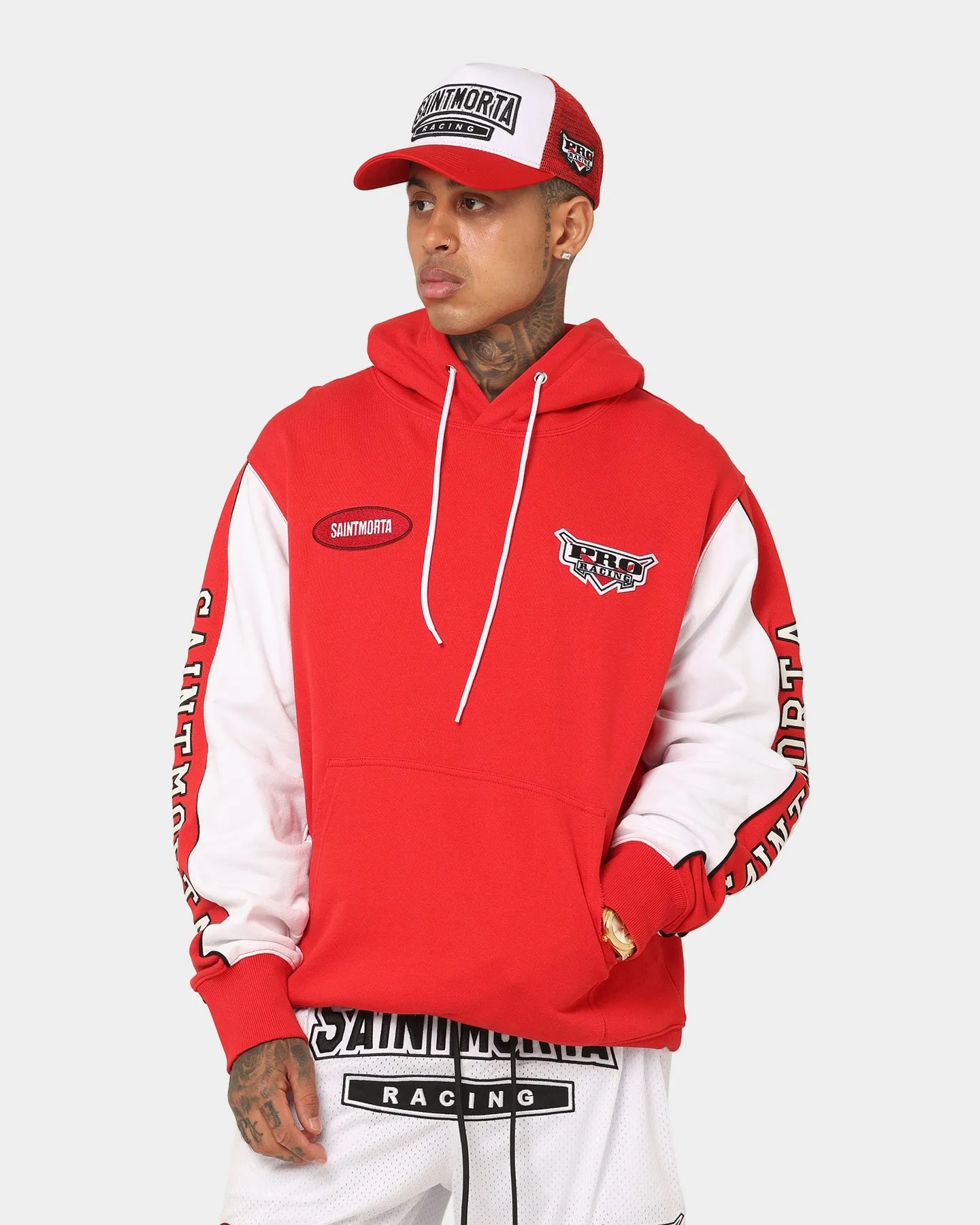 Dive Saint Morta Pro Racing Hoodie Red