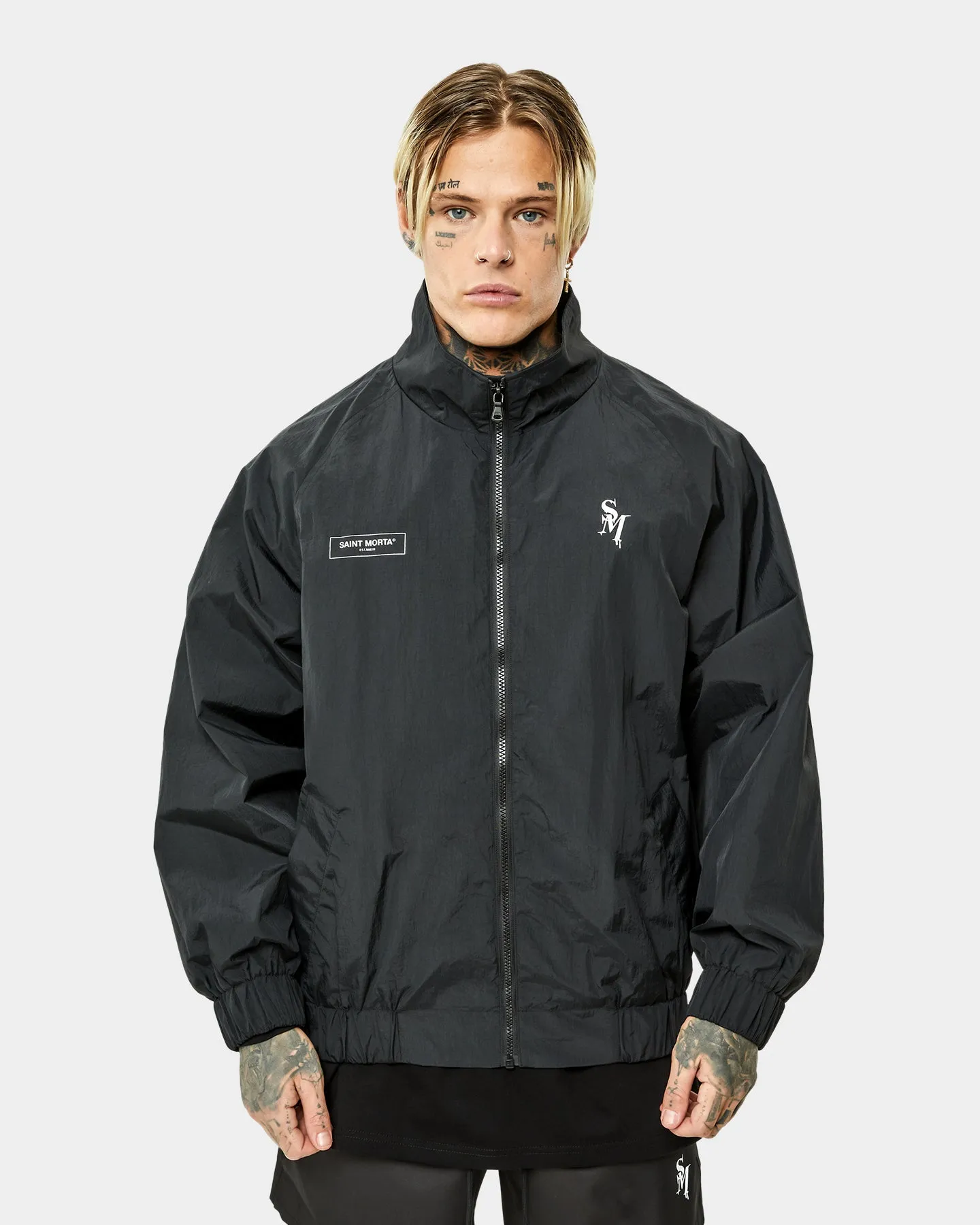 Gender - neutral Saint Morta Alpha Homora Windbreaker Black/Silver