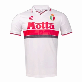 All-Day Gear Quick Release Zipper Features 1993/94 AC Milan Away Jersey