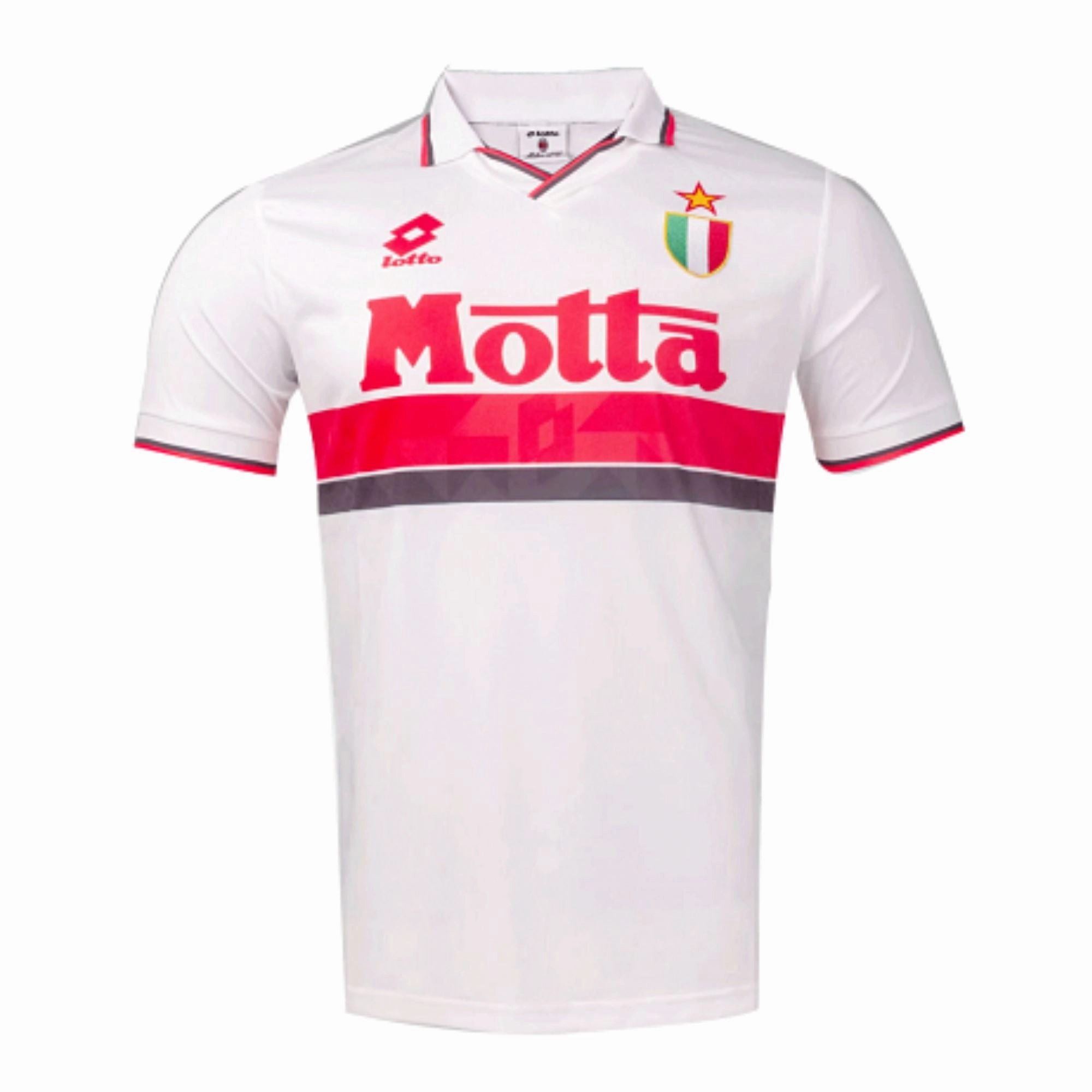 All-Day Gear Quick Release Zipper Features 1993/94 AC Milan Away Jersey