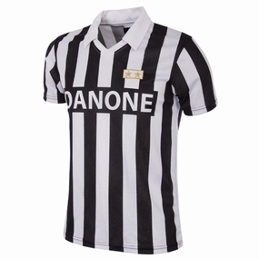 Moisture Management Technology Quick Adapt Fibers 1992/93 Juventus Home Jersey