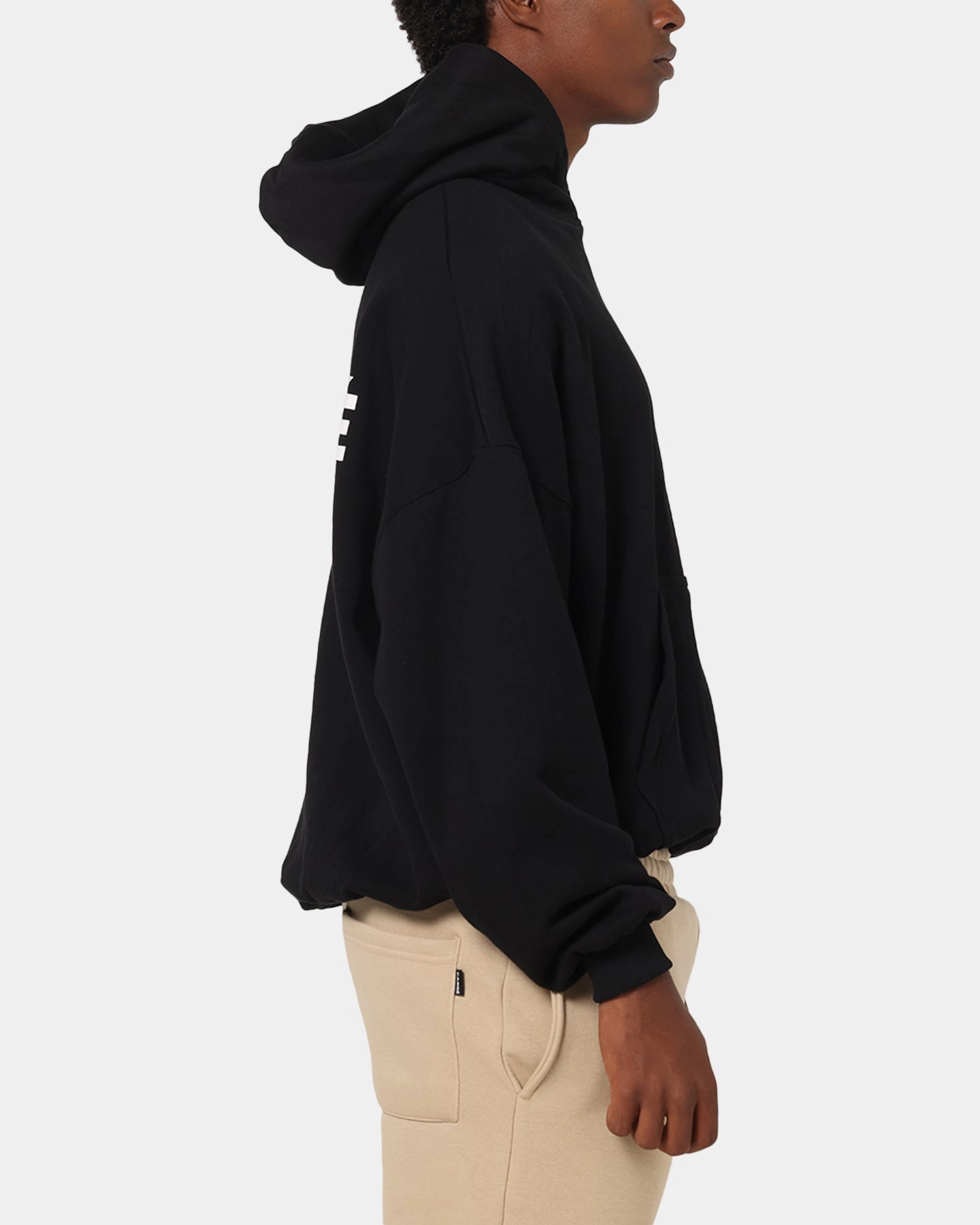 Water resistant coating Carre International Hoodie Black