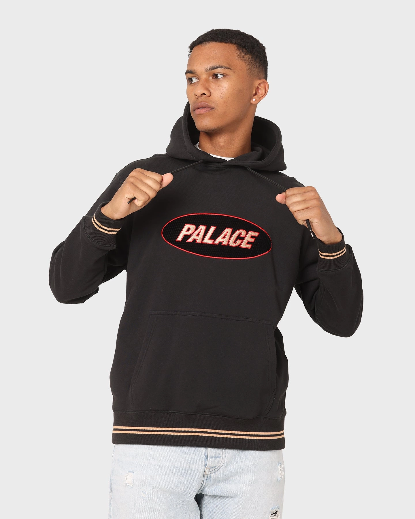 City Ready Palace Oval Hoodie Black