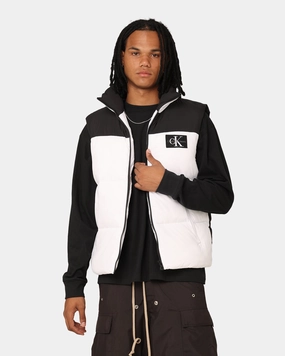 Position High-quality Calvin Klein Blocking Vest Bright White/Black