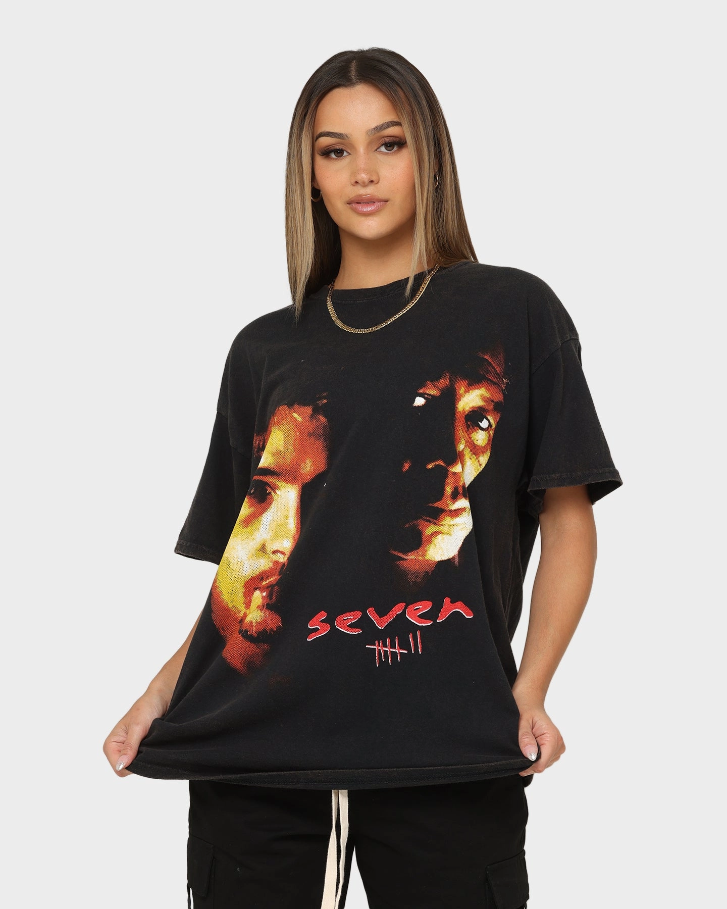 American Thrift X Seven Seven Vintage T-Shirt Black Wash Indoor Comfort