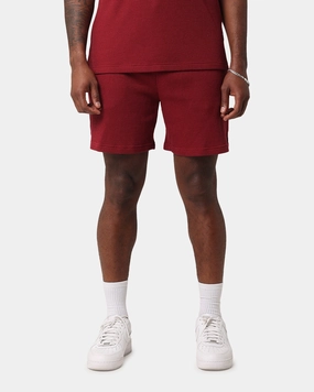 XXIII Ethan Knit Shorts Maroon Tactile Feedback Loops