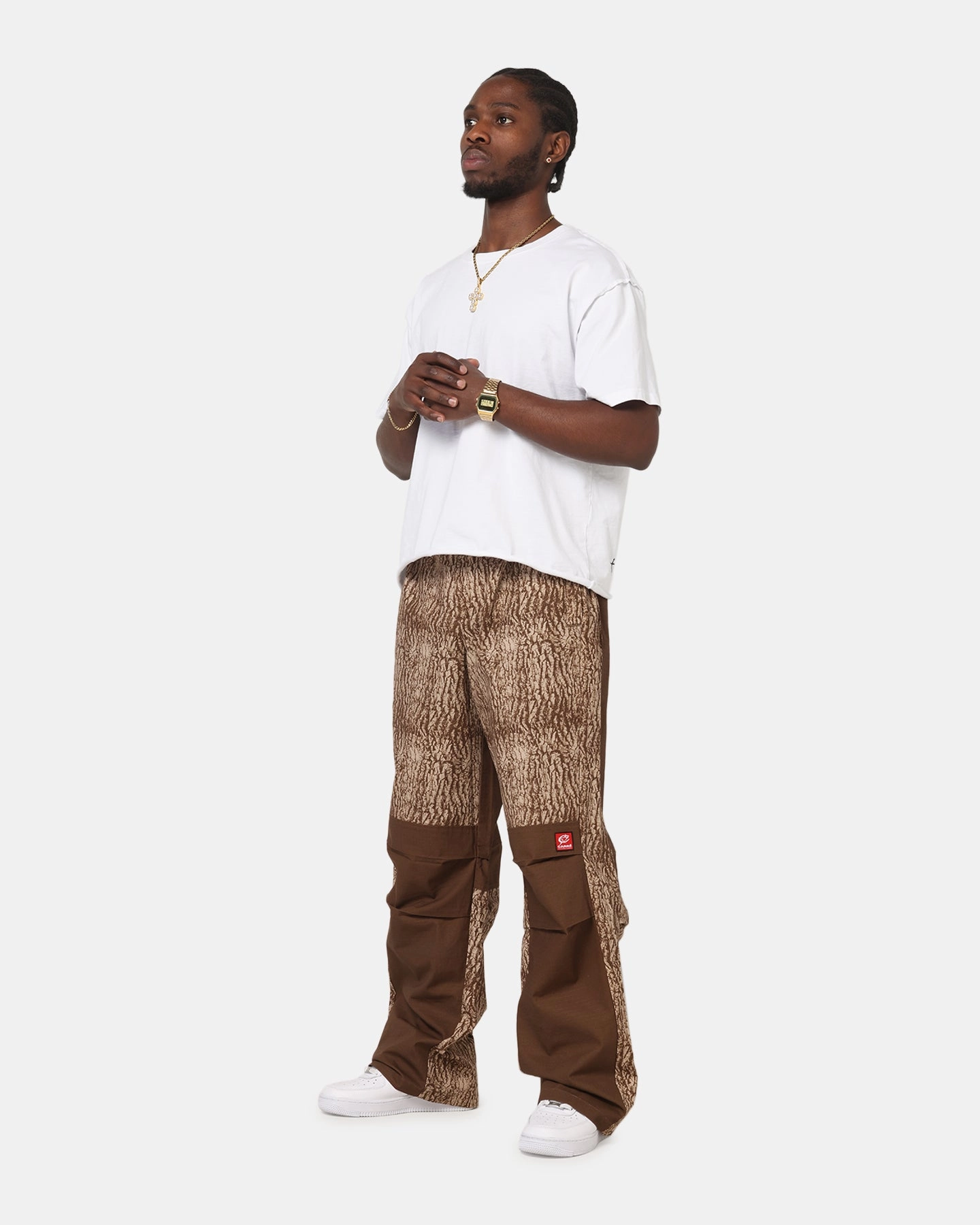 Carre Avalanche Baggy Pants Tree Bark Fresh Fit Rubberized grip