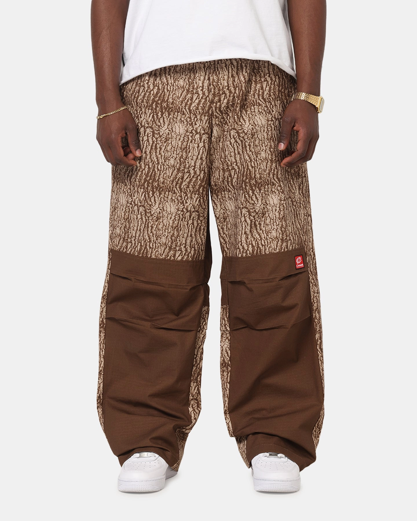 Carre Avalanche Baggy Pants Tree Bark Fast Move Flexible Knees