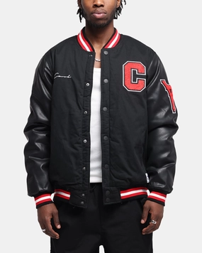 Carre MVP Varsity Jacket Black/Red Game Day Philanthropy