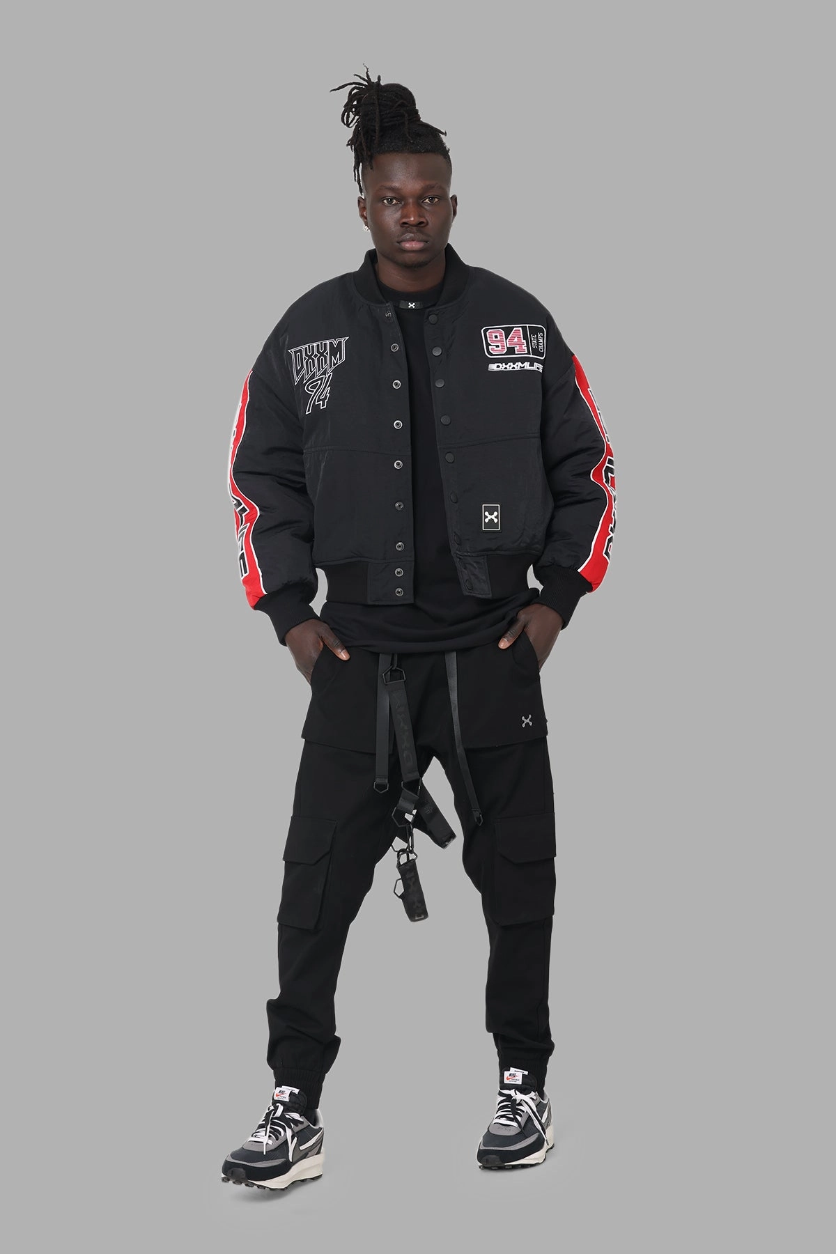 DXXMLife L-5 DXXM Racing Jacket Black/Red Diploma Lightweight insulation