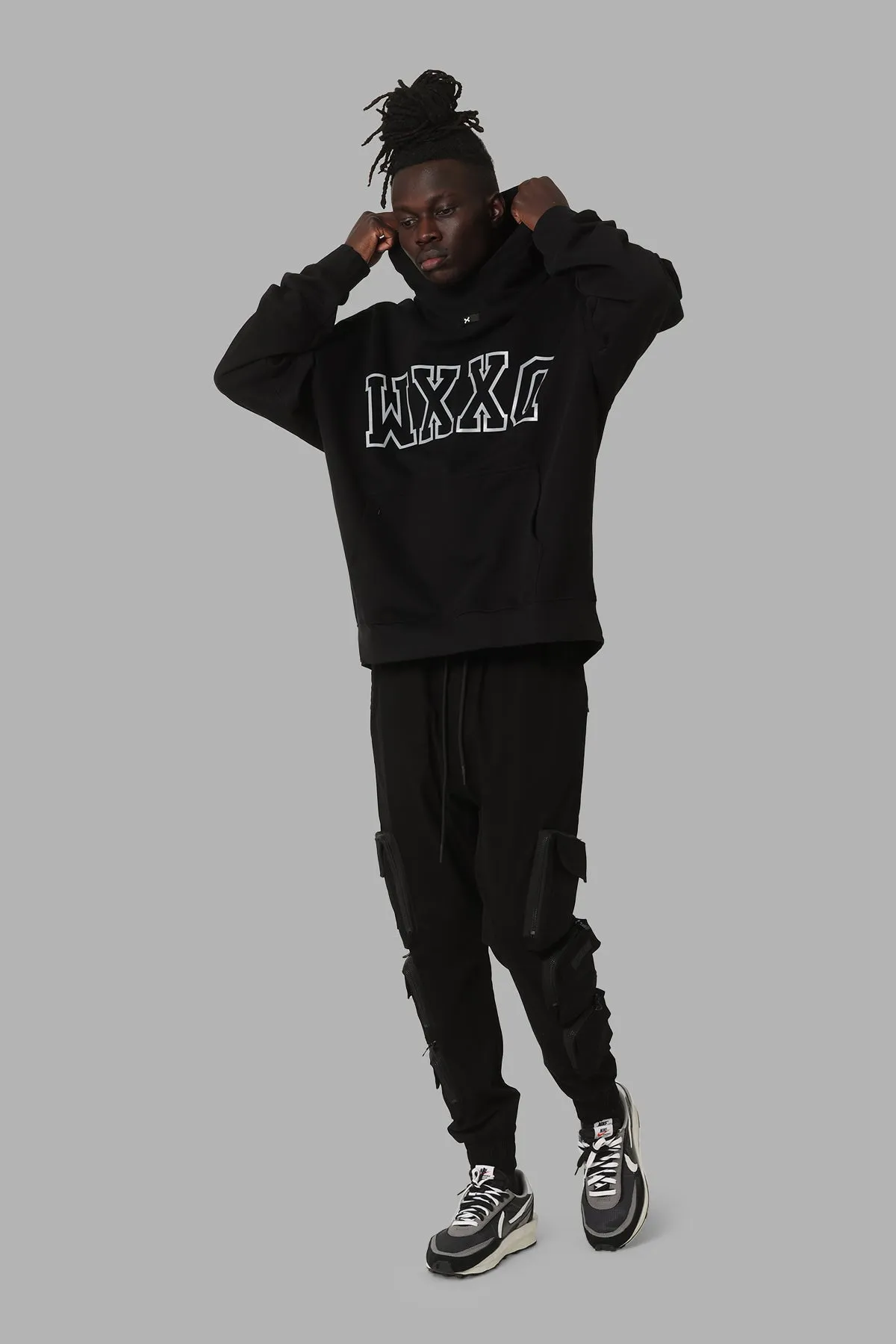 StretchFit Fabric Technology DXXMLife L-6 A Hi Vis Box Hxxdie Black