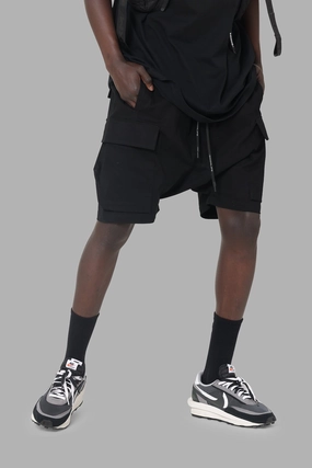 DXXMLife L-5 A Cargo Shxrt Black swim shorts