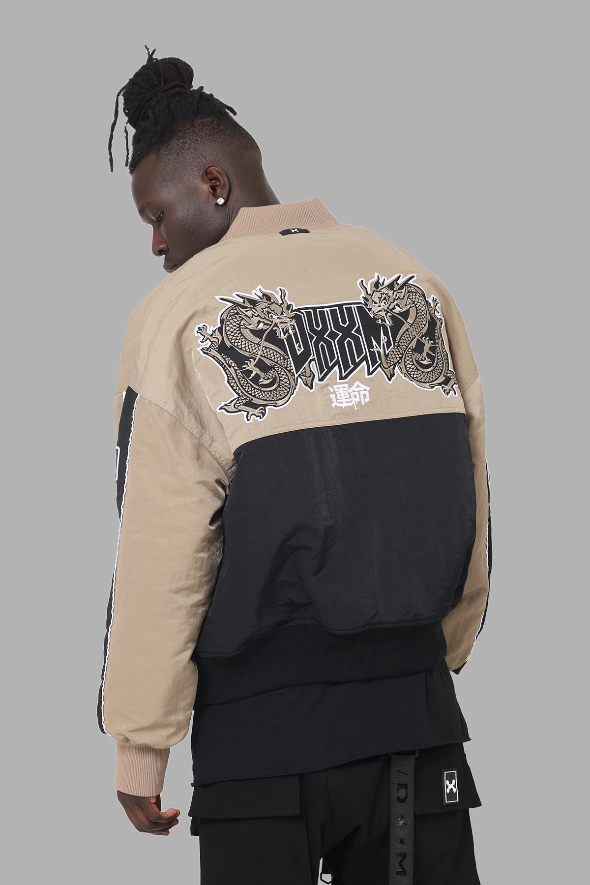 Praise Trail Style DXXMLife L-5 DXXM Racing Jacket Brown/Red