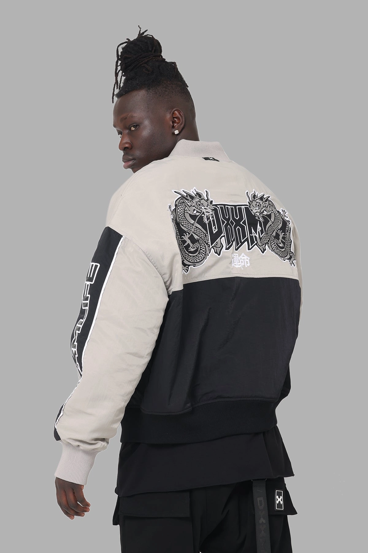 DXXMLife L-5 DXXM Racing Jacket Grey/Black music concert