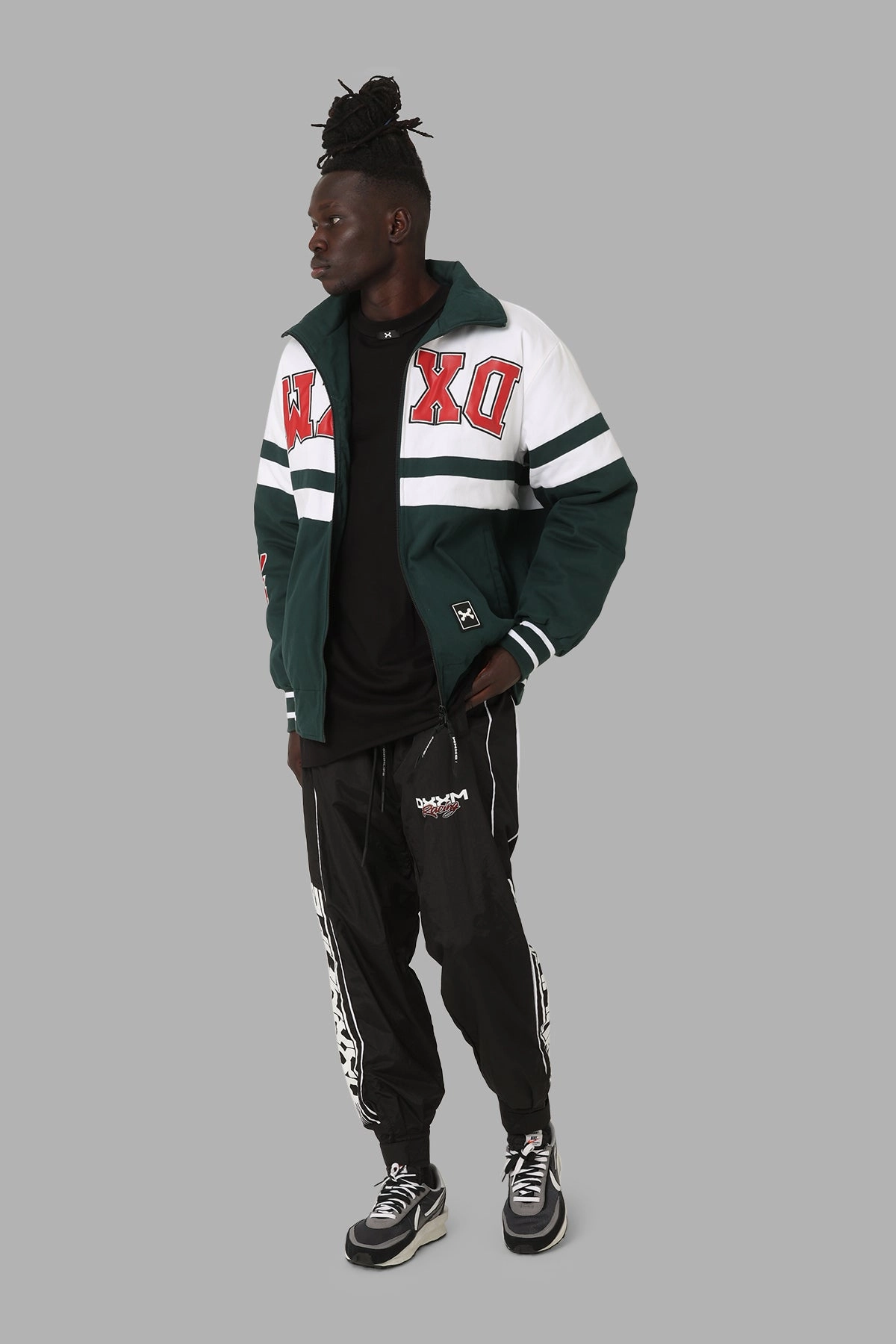 DXXMLife L-6 D Retrx Racing Jacket Dark Green Articulated Elbows