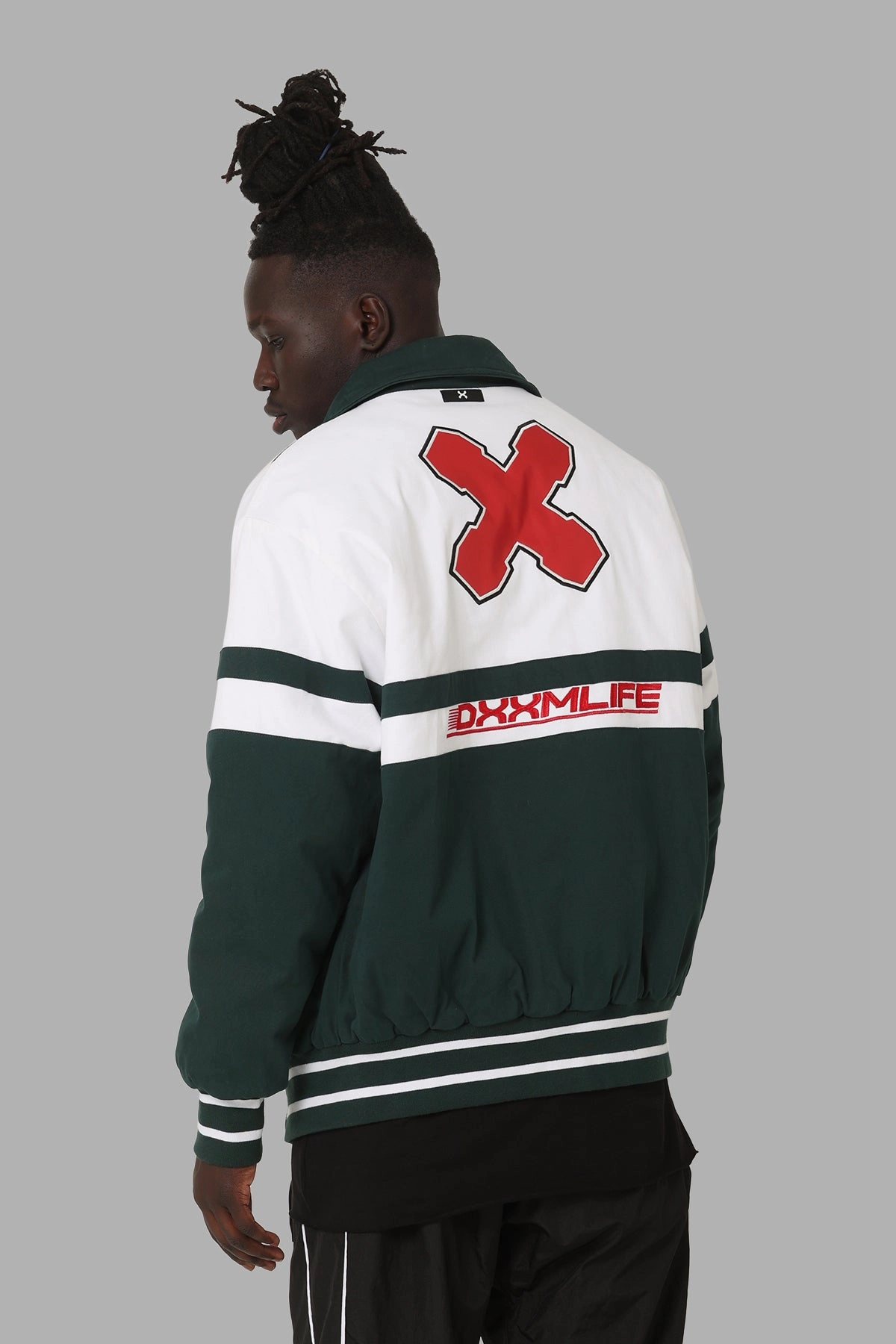 DXXMLife L-6 D Retrx Racing Jacket Dark Green Inspire