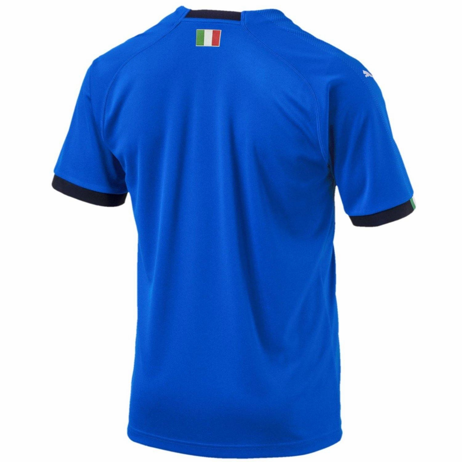 non-hooded Italy national team Home soccer jersey 2018/20 - Puma