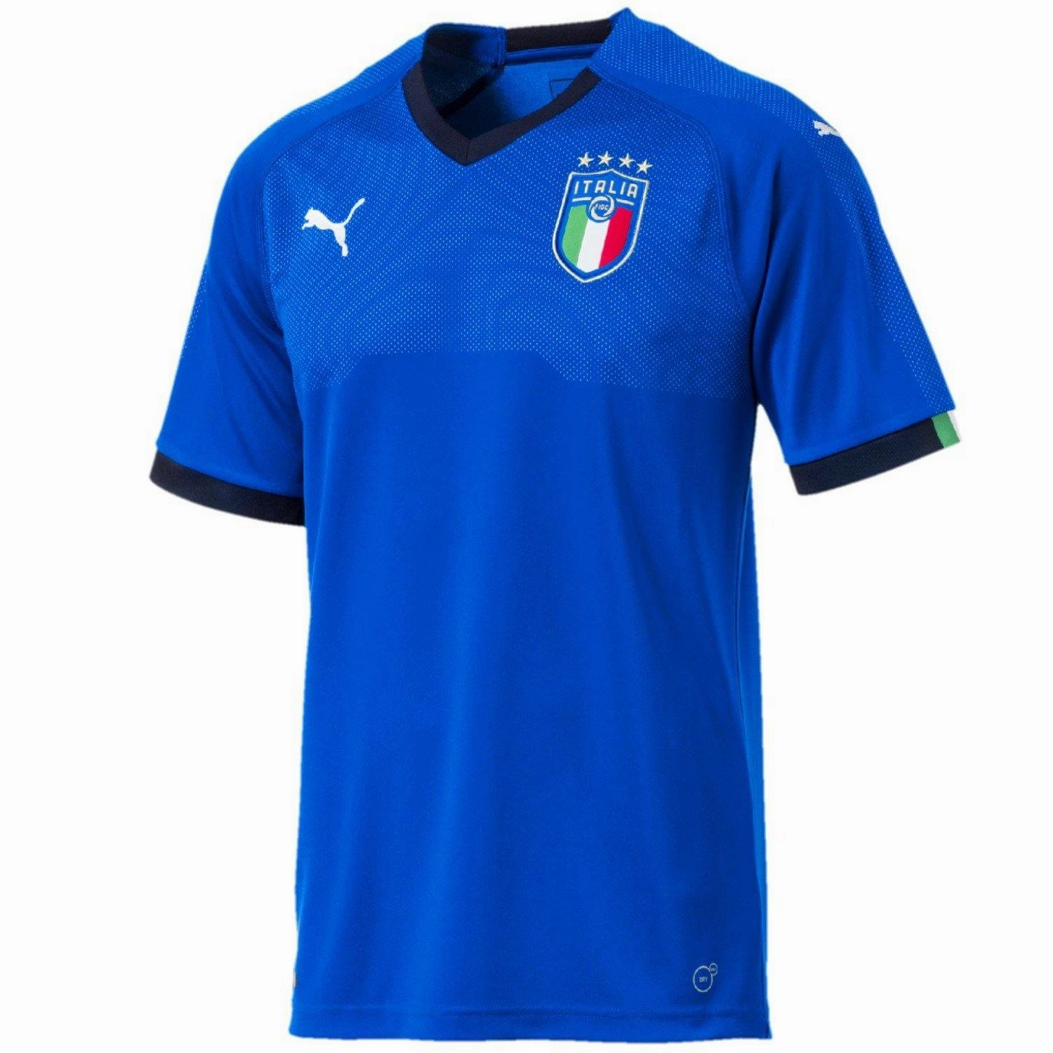 Italy national team Home soccer jersey 2018/20 - Puma Soft to touch Packaging