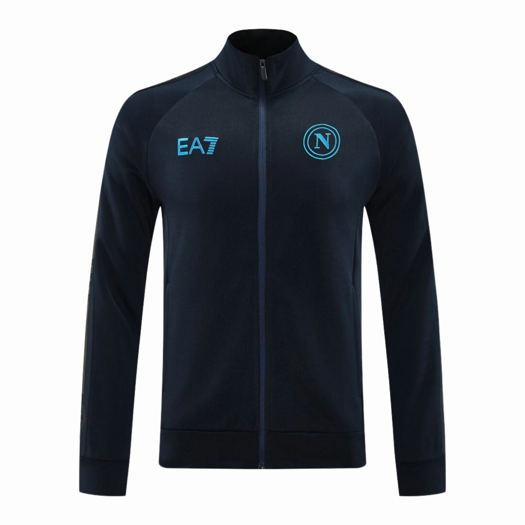 EA7 Napoli Navy Representation Tracksuit 24/25 string venue