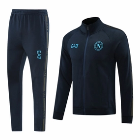EA7 Napoli Navy Representation Tracksuit 24/25 Lightweight insulation ice rink
