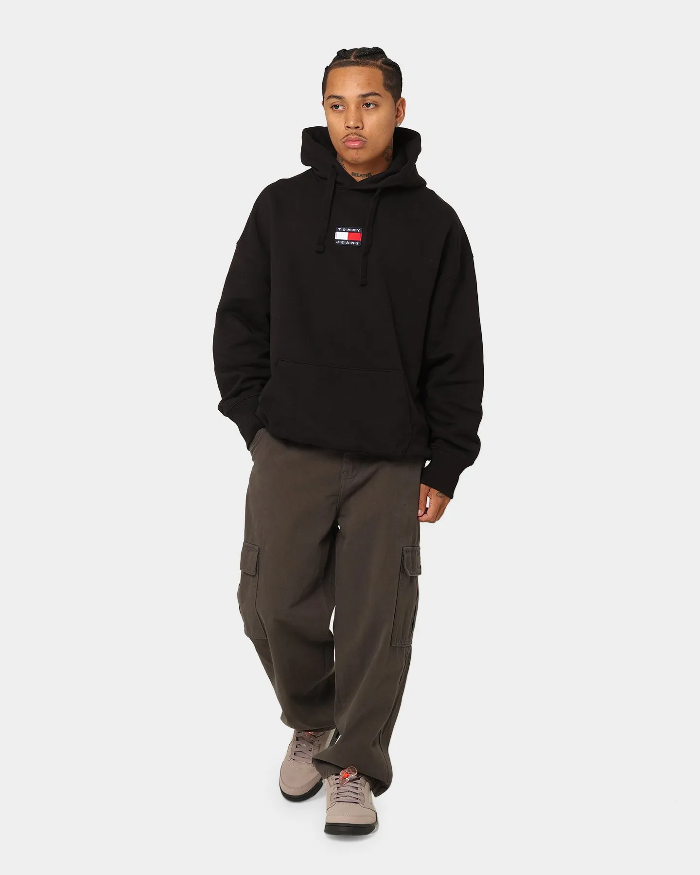 Tommy Jeans Tommy Badge Hoodie Black Benefit
