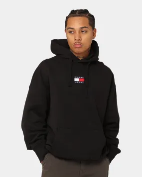 Tommy Jeans Tommy Badge Hoodie Black Tie Prayer