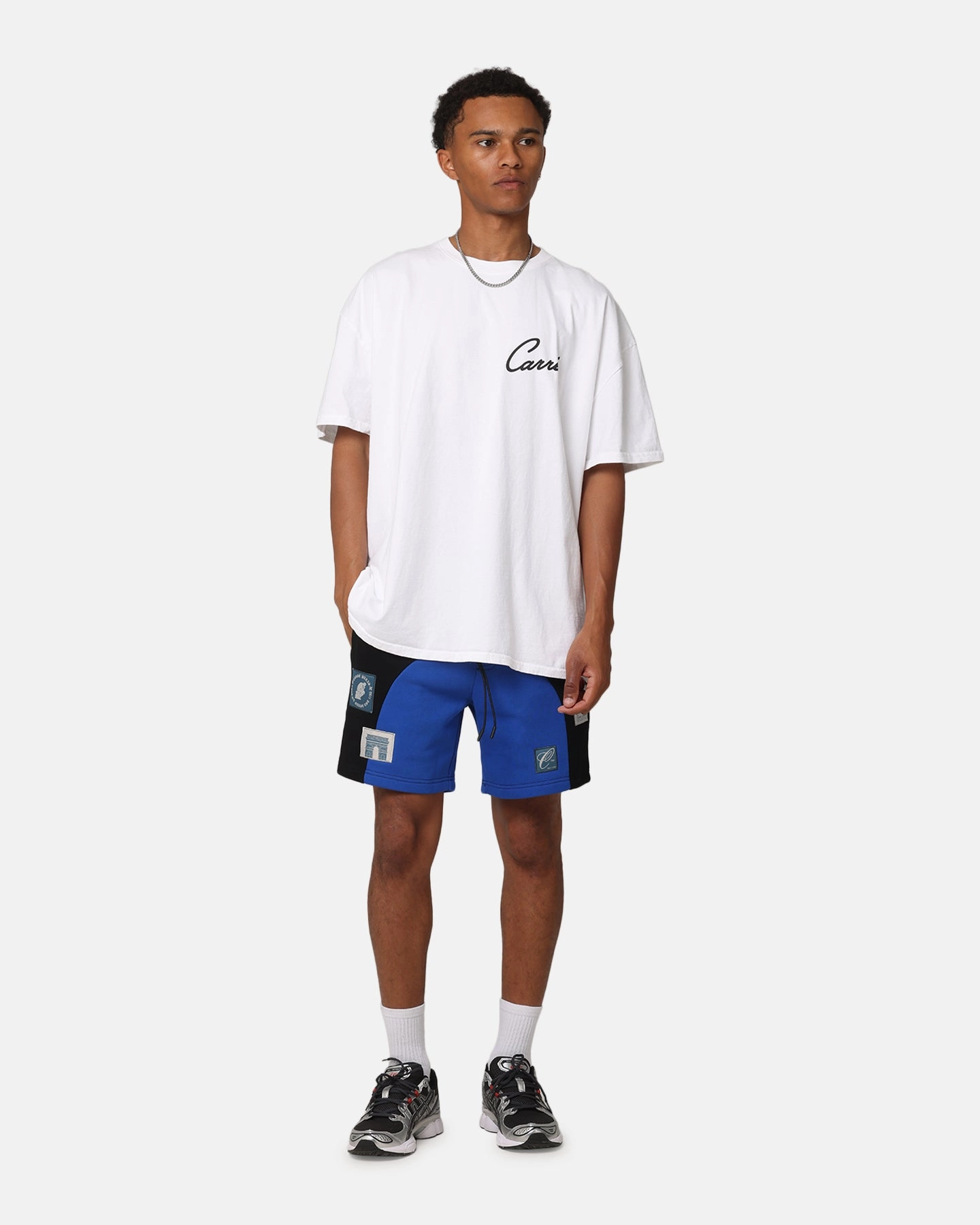 Tennis shorts Lightweight Weave Carre Avant Panel Shorts Black/Royal