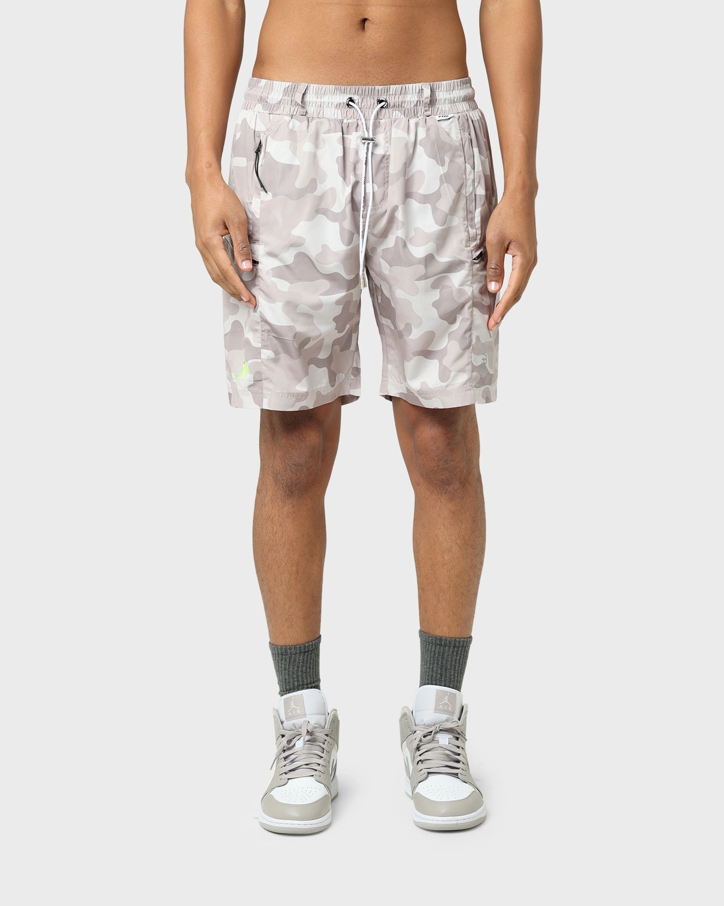 Pyra Desert Nylon Shorts Desert Camo first day of school