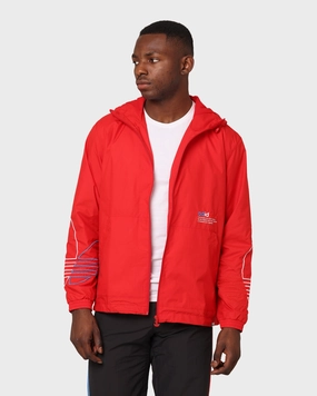 Soft Touch Adidas FTO Windbreaker Scarlet