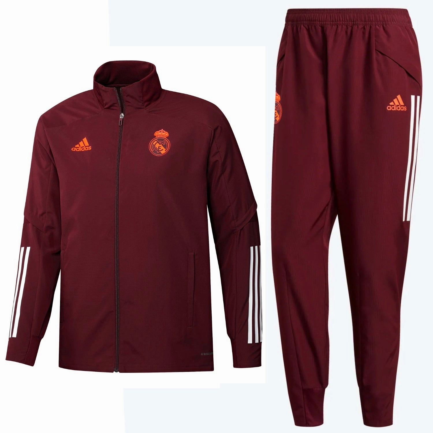 Bespoke Real Madrid UCL presentation Soccer tracksuit 2020/21 - Adidas