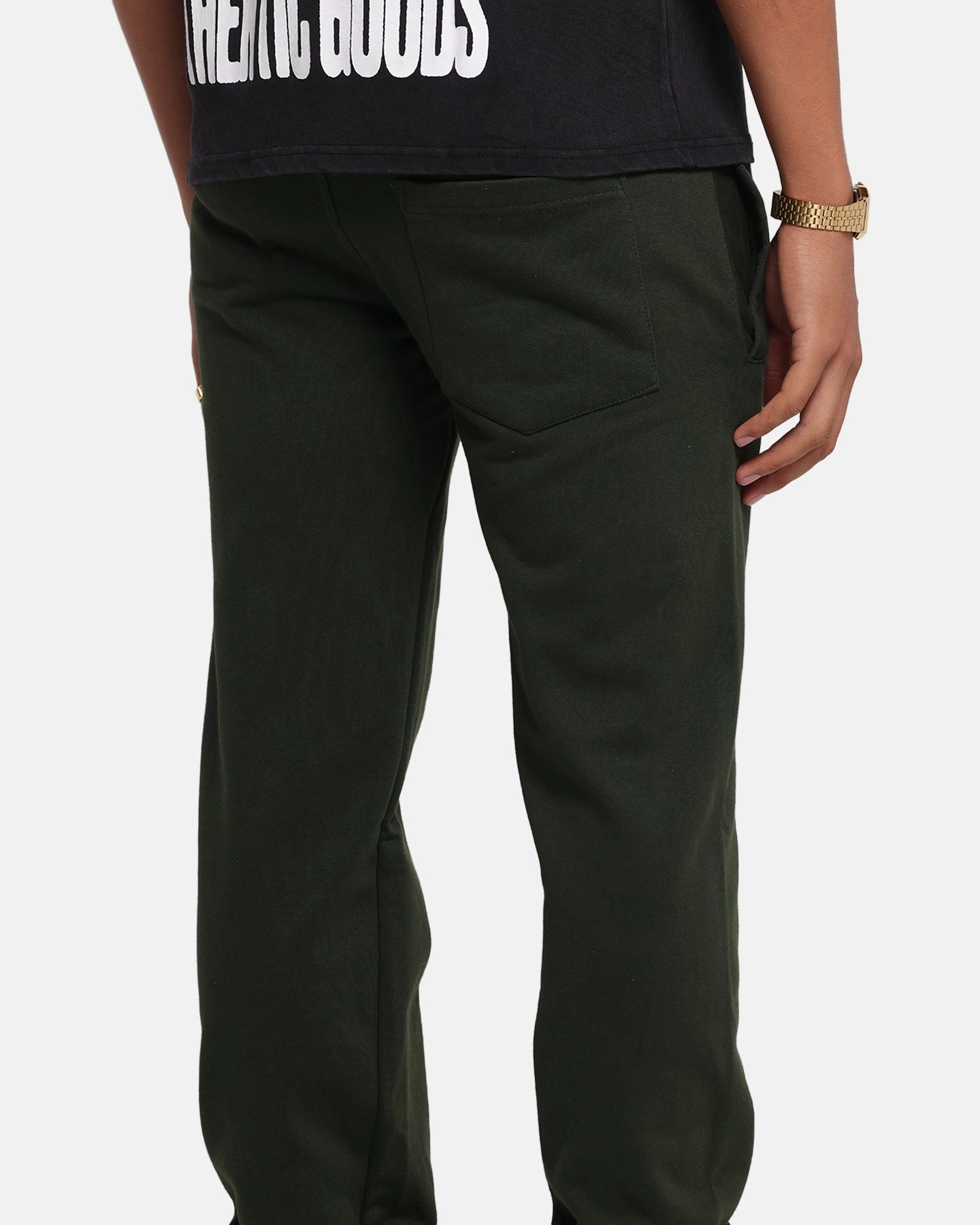 Relaxed Wear Carr?? Blanc Sweatpants Dark Green