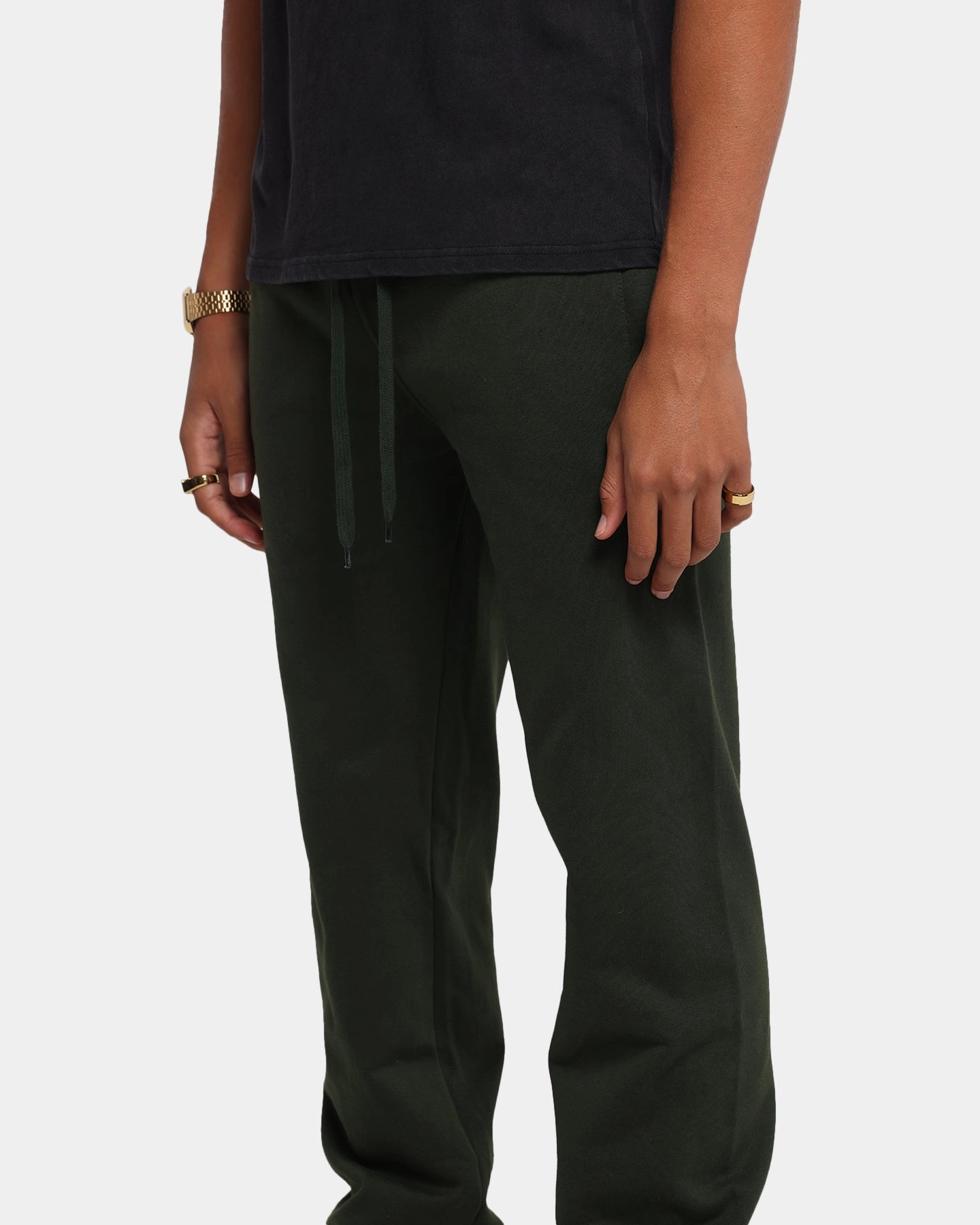 Compact Storage Carr?? Blanc Sweatpants Dark Green