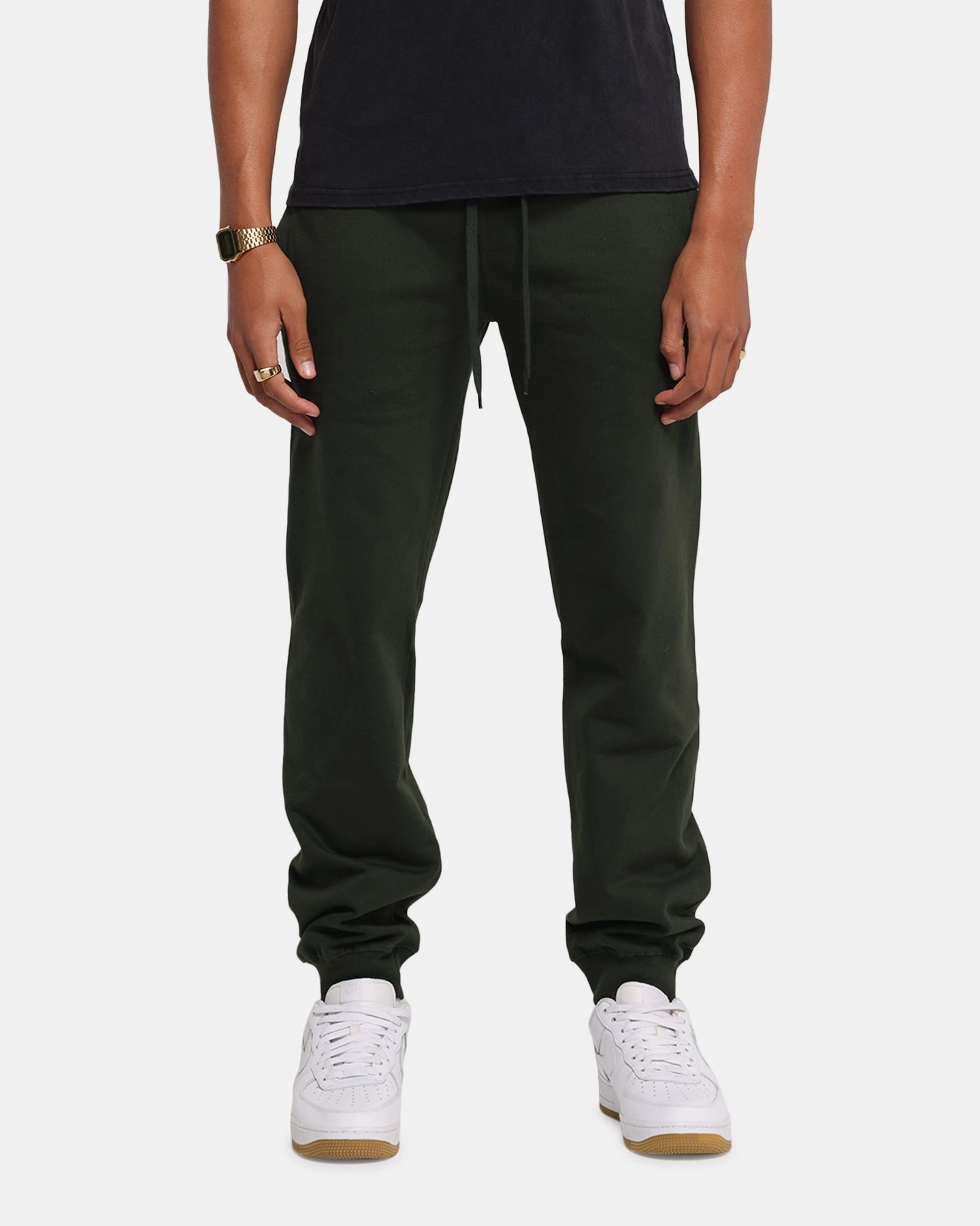 Outdoor Wear SturdyBeltLoops Carr?? Blanc Sweatpants Dark Green