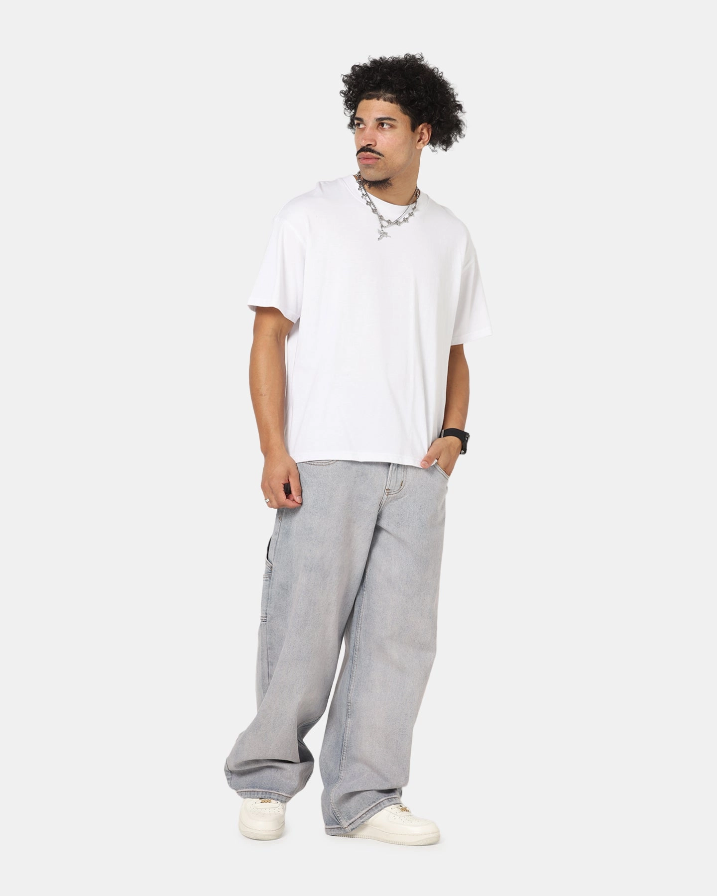 Minimal Edge Saint Morta Amplus Vintage Jeans Washed Purple