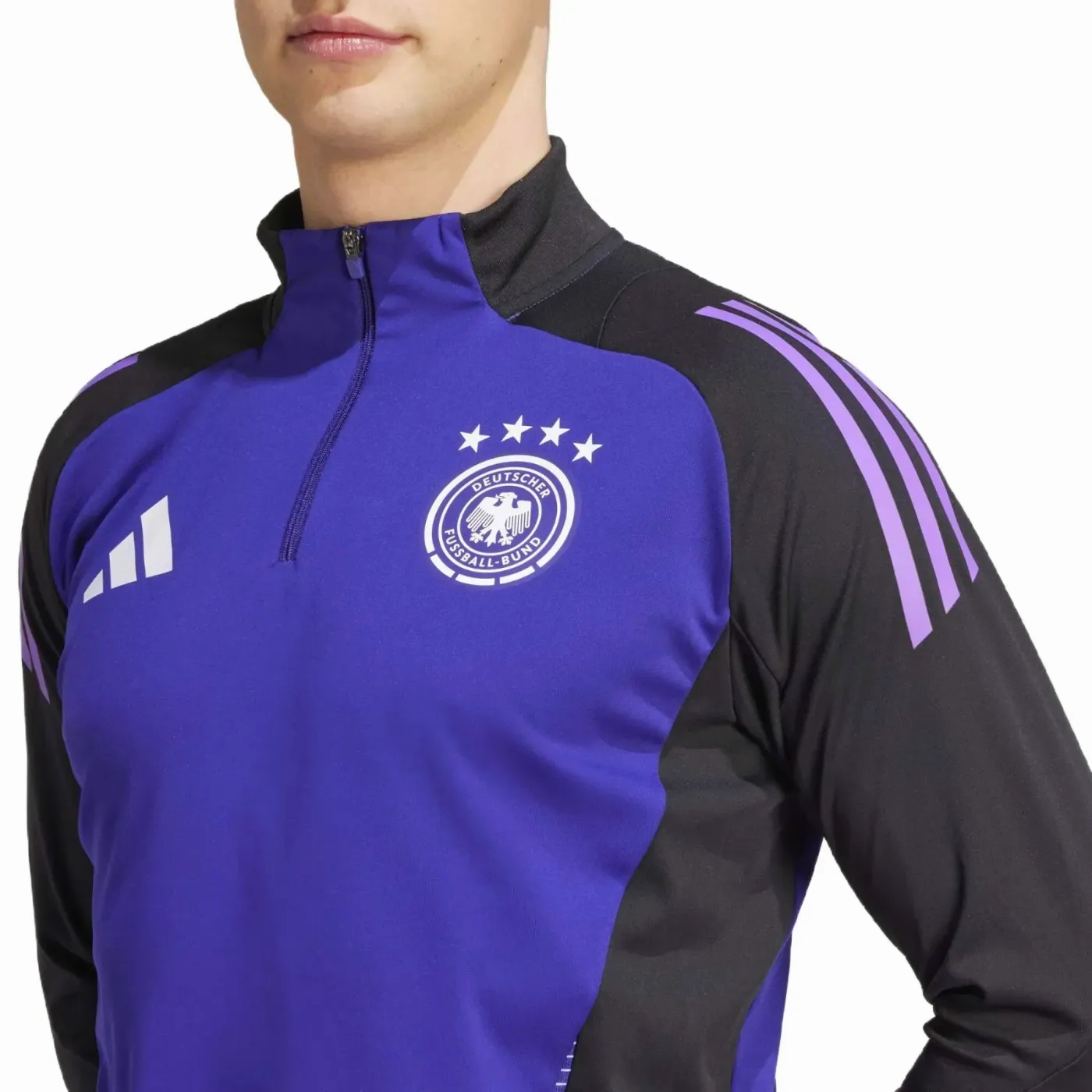 look Germany purple/black training technical tracksuit 2024/25 - Adidas